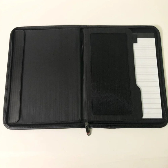 Samsonite Parker Leather  Padfolio Organizer Branded By Prime Solutions - Picture 10 of 16